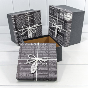 Коробки Квадратные Набор   