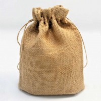 Мешочки из мешковины