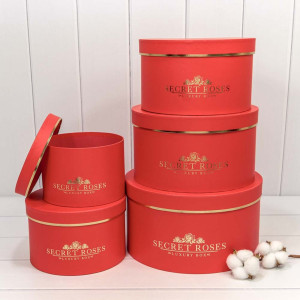 Коробки Круглые Набор 