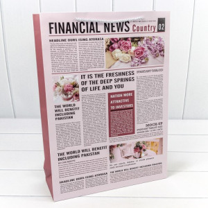 Пакет подарочный 