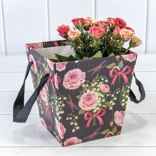 Коробка "Ваза для цветов"