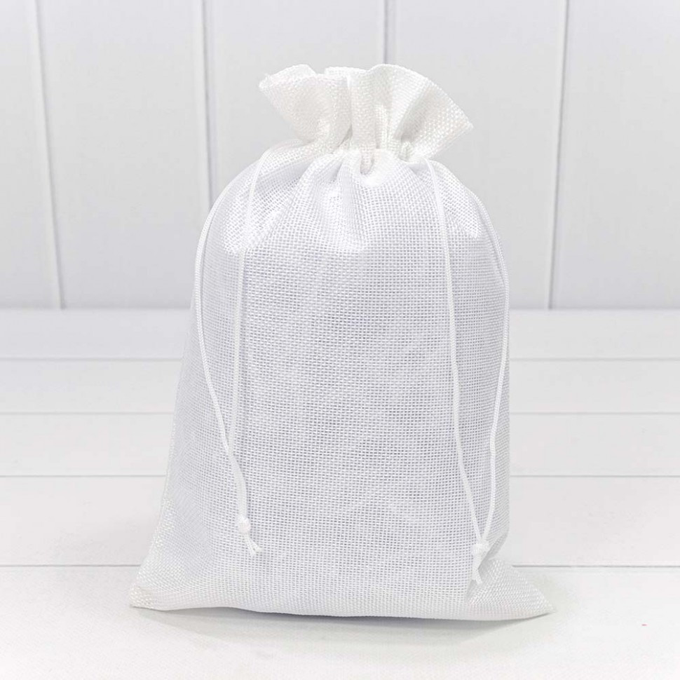 Мешочки из искусственного льна Мешочки из искусственного льна